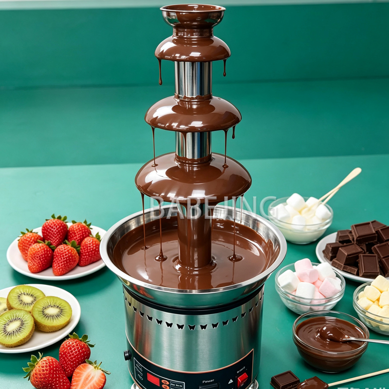 Chocolate Fountain Commercial - Máquina de Fonte de Chocolate em