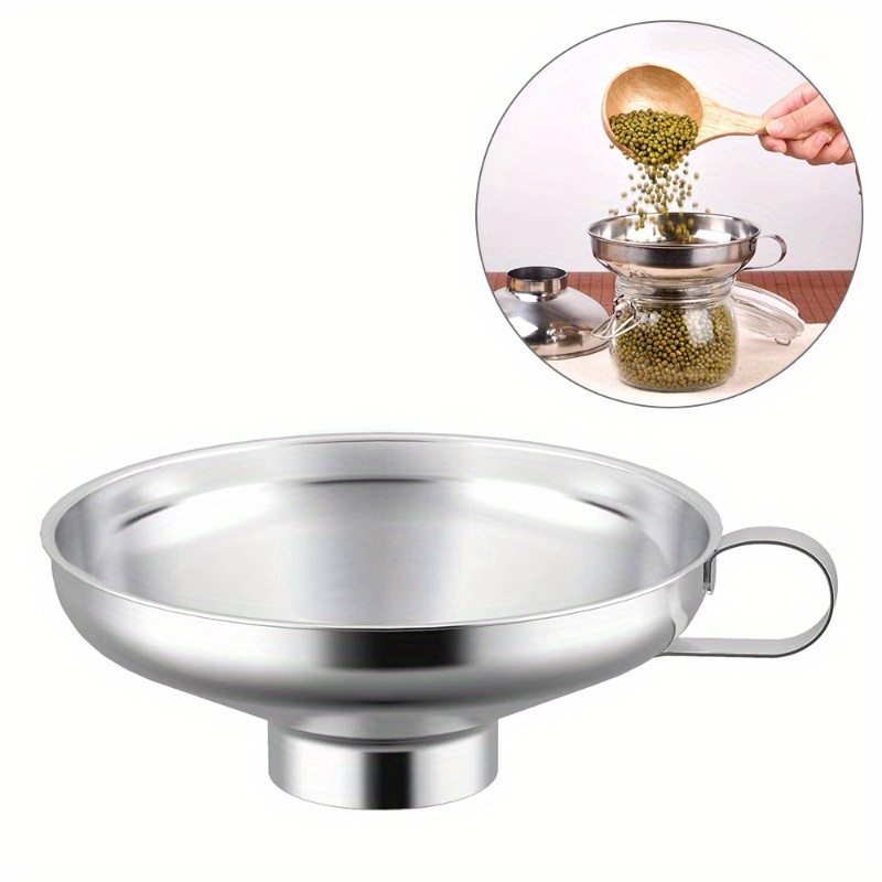 Commercial Kitchen Oil Filter - Funil de boca larga para líquidos,