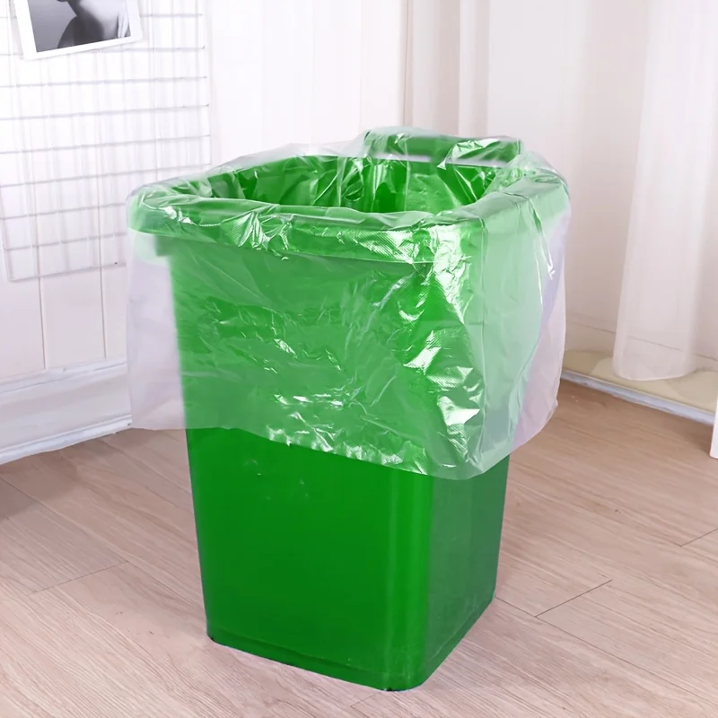 50 Sacos de Lixo Transparentes - Commercial Kitchen Trash Can avaliação e preço