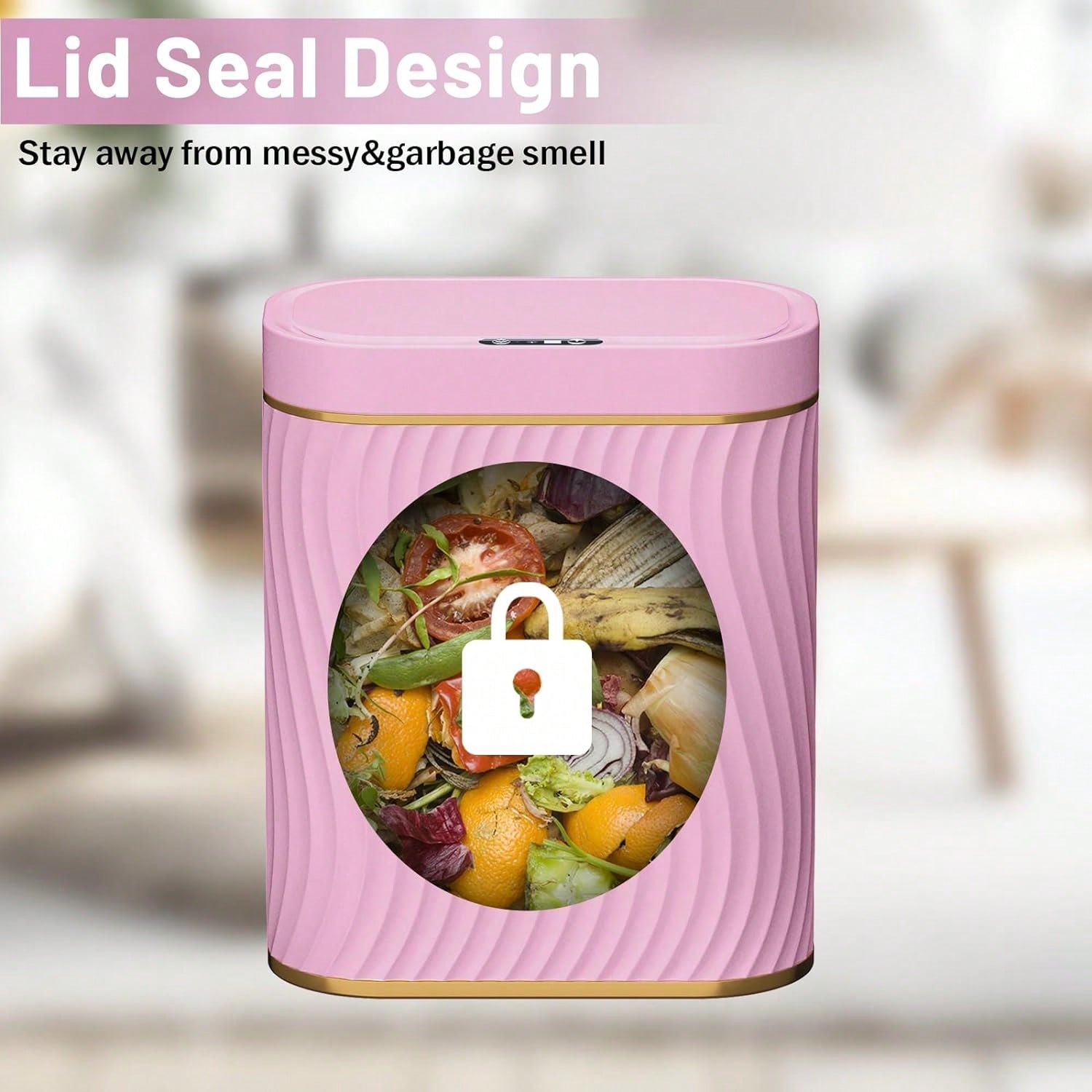 Lixeira Inteligente com Sensor - Commercial Kitchen Trash Can avaliação e preço
