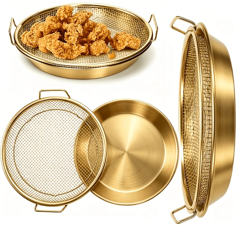 Cesto de Malha Dourado Reforça - Commercial Kitchen Oil Filter avaliação e preço