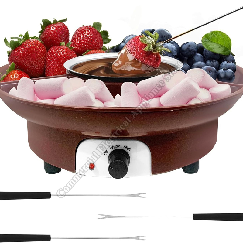 Panela Elétrica para Chocolate - Chocolate Fountain Commercial avaliação e preço