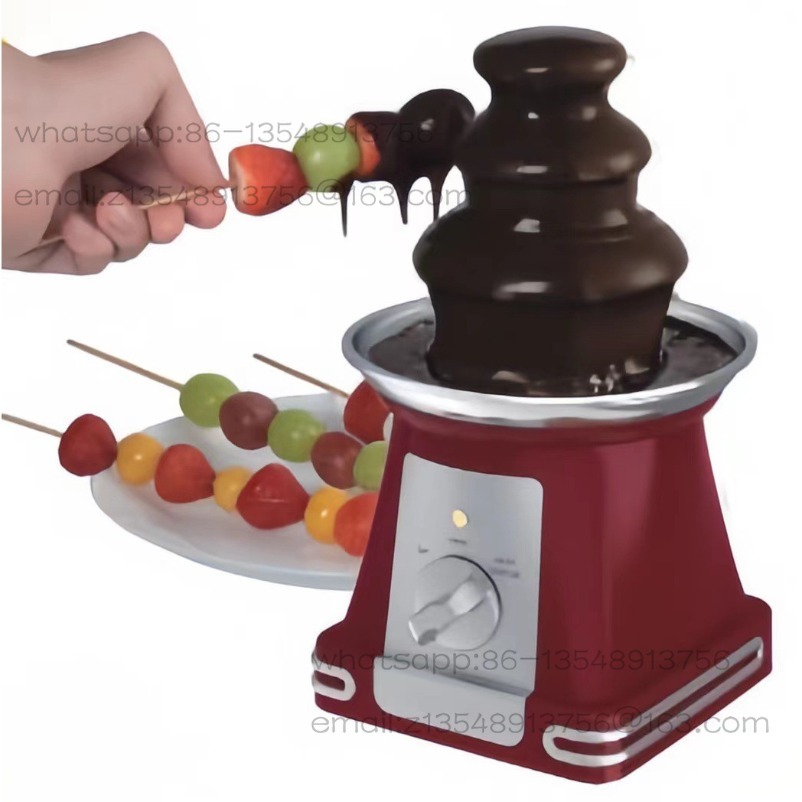Máquina de chocolate em cascat - Chocolate Fountain Commercial avaliação e preço