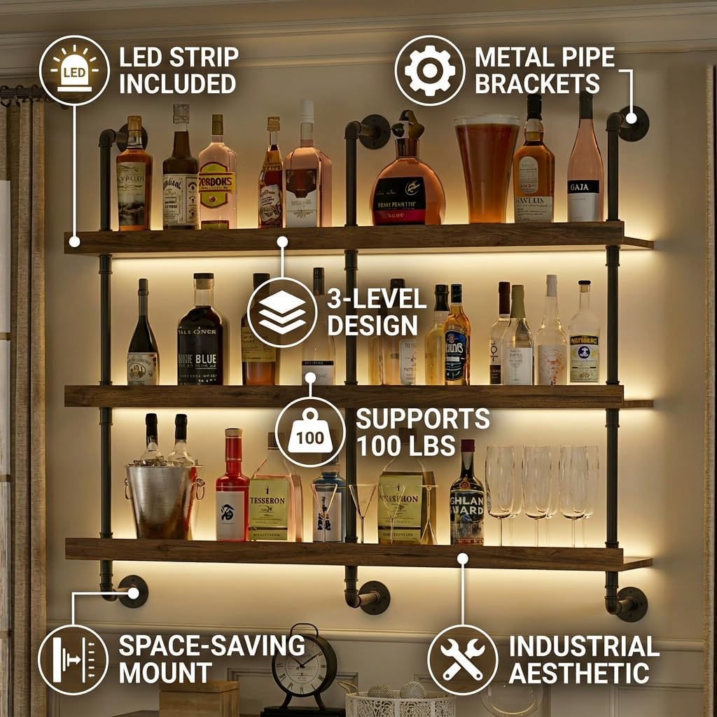 Suporte de parede para garrafa - Commercial Kitchen Shed avaliação e preço